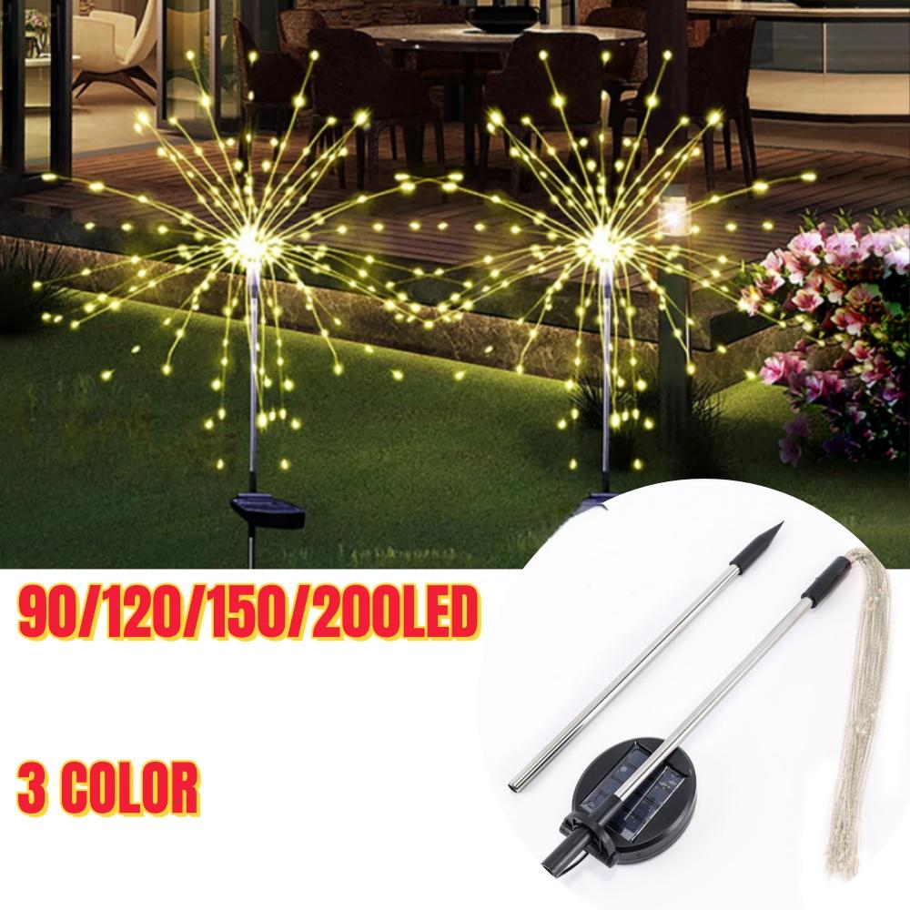 1/2/4PCS Solar Firework Light Waterproof Outdoor 8 Lighting Modes 90-200LED Fairy String Light Christmas 3 Colors Garden 90LED 1PC теплый белый
1/2/4PCS Solar Firework Light Waterproof Outdoor 8 Lighting Modes 90-200LED Fairy String Light Christmas 3 Colors Garden 90LED 1PC теплый белый