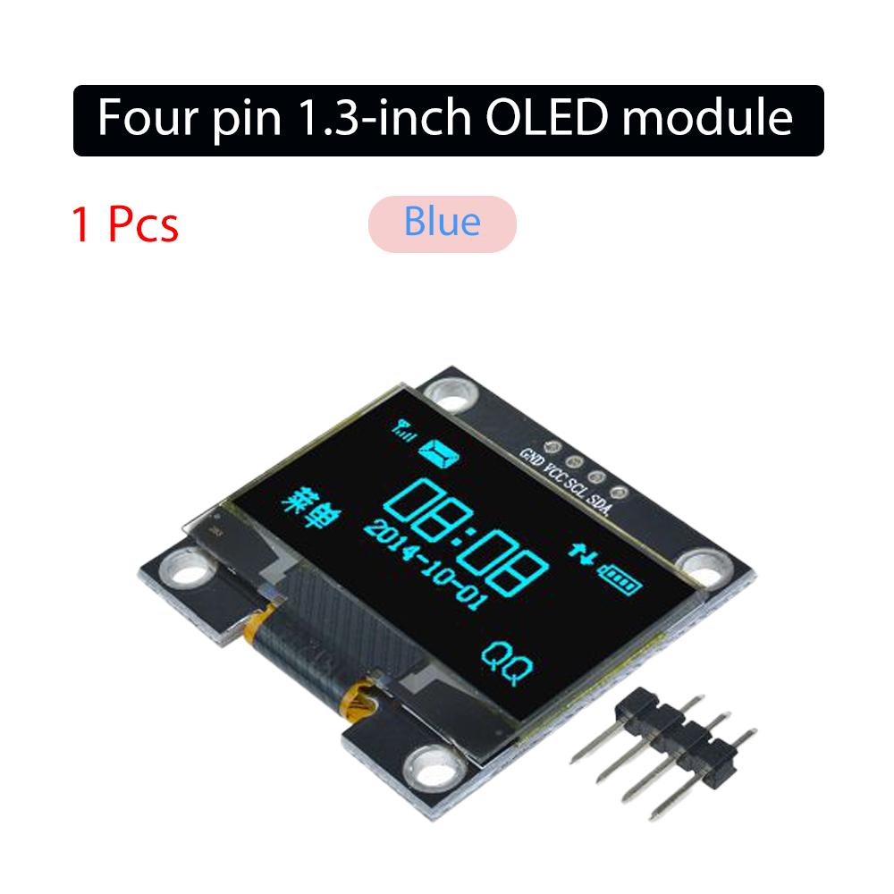 1-5PCS 1.3 IIC Digital OLED Display Module Serial 128x64 SSH1106 White Blue LCD LED Screen Board I2C Communicate for Arduino
1-5PCS 1.3 IIC Digital OLED Display Module Serial 128x64 SSH1106 White Blue LCD LED Screen Board I2C Communicate for Arduino