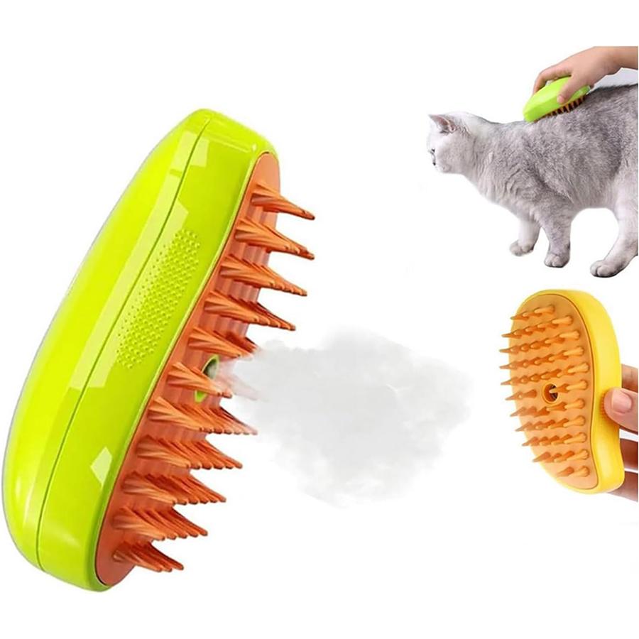 Steamy Cat Brush, Паровая щетка для кошек 3 в 1, Самоочищающаяся паровая щетка для кошек для массажа, Перезаряжаемая щетка для кошек с впускным отверстием для жидкости, Многофункциональная
Steamy Cat Brush, Паровая щетка для кошек 3 в 1, Самоочищающаяся паровая щетка для кошек для массажа, Перезаряжаемая щетка для кошек с впускным отверстием для жидкости, Многофункциональная