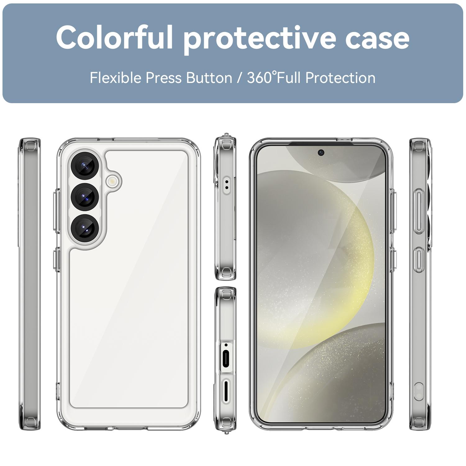 For Samsung Galaxy S25 Clear Case WANLONFENG FM Series TPU Phone Back Cover (Big Lens Hole) D
For Samsung Galaxy S25 Clear Case WANLONFENG FM Series TPU Phone Back Cover (Big Lens Hole) D