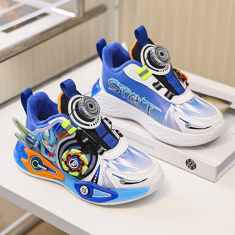 Children s sports shoes spring and autumn new boys rotating button cartoon dad shoes fashion school running shoes velvet 25
Children s sports shoes spring and autumn new boys rotating button cartoon dad shoes fashion school running shoes velvet 25