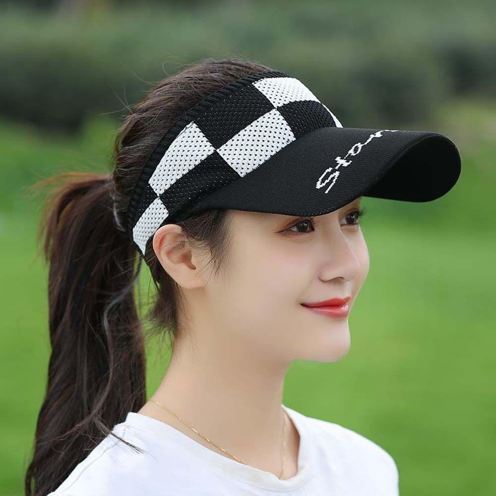 Sports Hat Knitted Hat Sun Visor Letter Hollow Plaid Sun Hat Empty Top Hat Baseball Cap Sun Cap хакі
Sports Hat Knitted Hat Sun Visor Letter Hollow Plaid Sun Hat Empty Top Hat Baseball Cap Sun Cap хакі