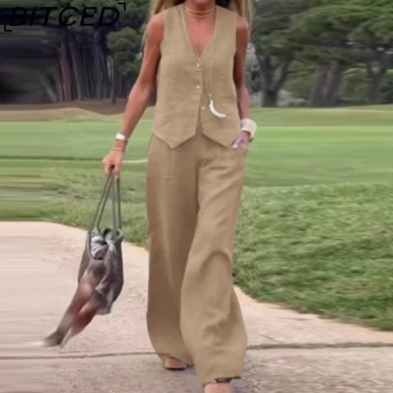 BITCED Повсякденний та Модний Однотонний Комплект Жилета та Довгих Штанів Колаж та Печворк Двокомпонентний Комплект S хакі
BITCED Повсякденний та Модний Однотонний Комплект Жилета та Довгих Штанів Колаж та Печворк Двокомпонентний Комплект S хакі