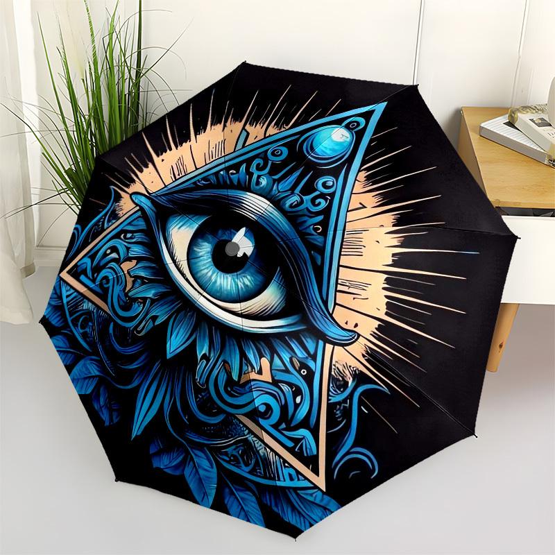 1pc Eyes of Providence Tattoo Design Umbrella with Plastic Handle,Vibrant Cartoon Pattern,Multi-functional UmbrellaPT165
1pc Eyes of Providence Tattoo Design Umbrella with Plastic Handle,Vibrant Cartoon Pattern,Multi-functional UmbrellaPT165