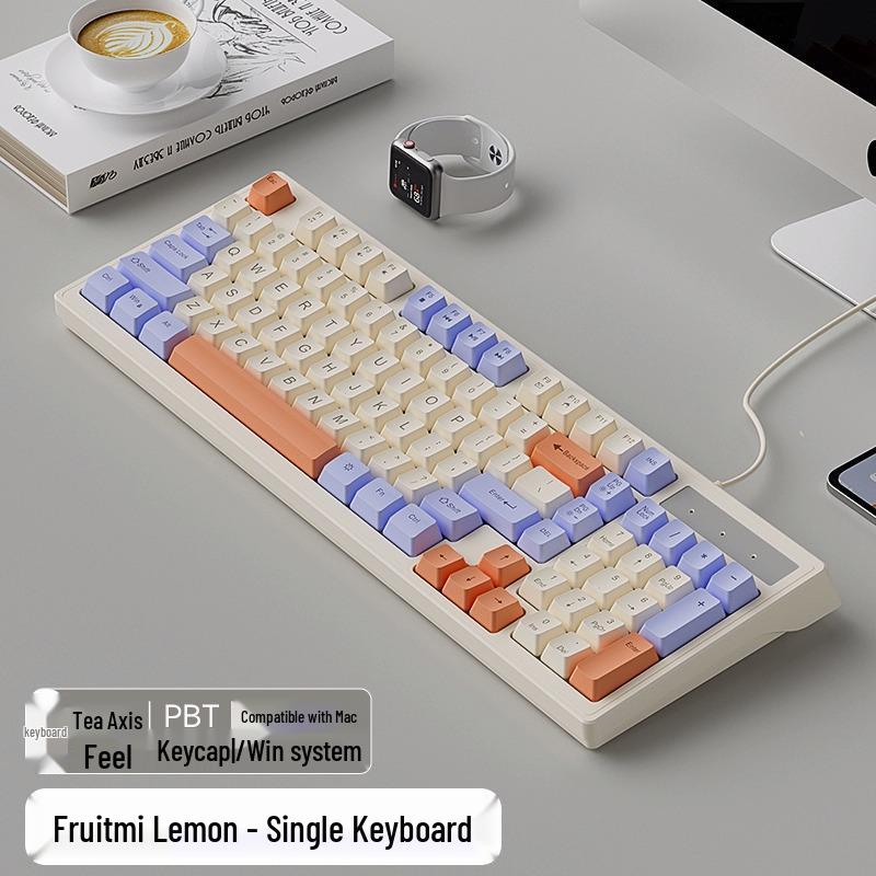 Silent Mechanical-Feel Wired Keyboard & Mouse Set - Ideal Gift for Girls
Silent Mechanical-Feel Wired Keyboard & Mouse Set - Ideal Gift for Girls