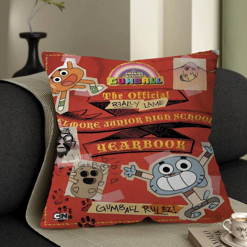 The Amazing Funny W-world Of Gumball Decorative Room Aesthetics Pillow Case Home Decor Bedroom Sofa Bed Couch Pillow Cover 45x45 12x12Inch
The Amazing Funny W-world Of Gumball Decorative Room Aesthetics Pillow Case Home Decor Bedroom Sofa Bed Couch Pillow Cover 45x45 12x12Inch