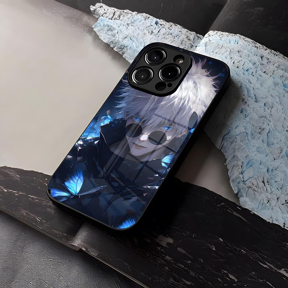 Чехол для смартфона JJK Сатору Годжо Закаленное стекло Для IPhone 16 13 14 12 15 11 Pro Max Plus Mini X XR SE2020 Coque iPhone 14 Pro
Чехол для смартфона JJK Сатору Годжо Закаленное стекло Для IPhone 16 13 14 12 15 11 Pro Max Plus Mini X XR SE2020 Coque iPhone 14 Pro