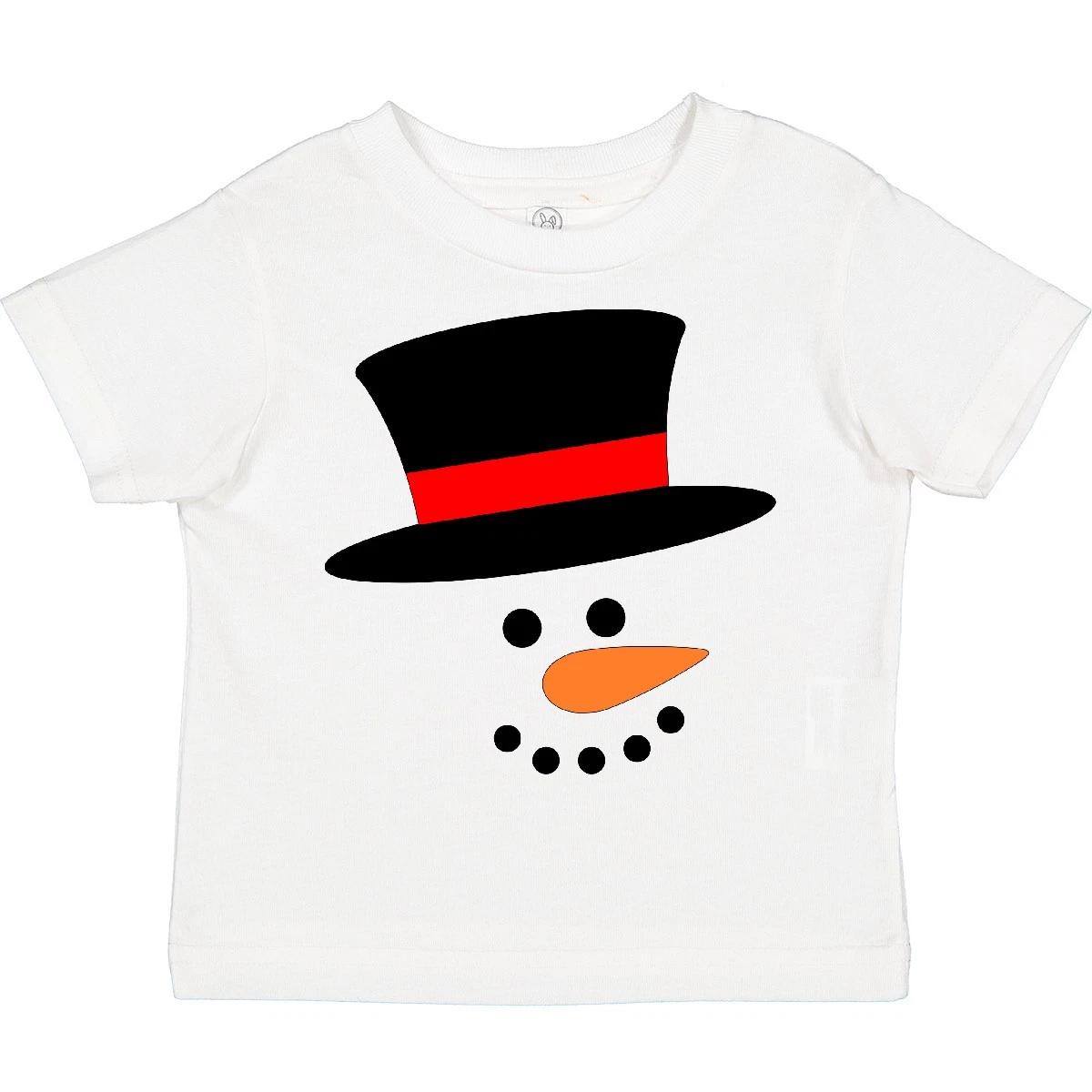 Inktastic Snowman With Top Hat And Carrot Nose Toddler kids boys T-Shirt Boodlebug Man Day 100
Inktastic Snowman With Top Hat And Carrot Nose Toddler kids boys T-Shirt Boodlebug Man Day 100