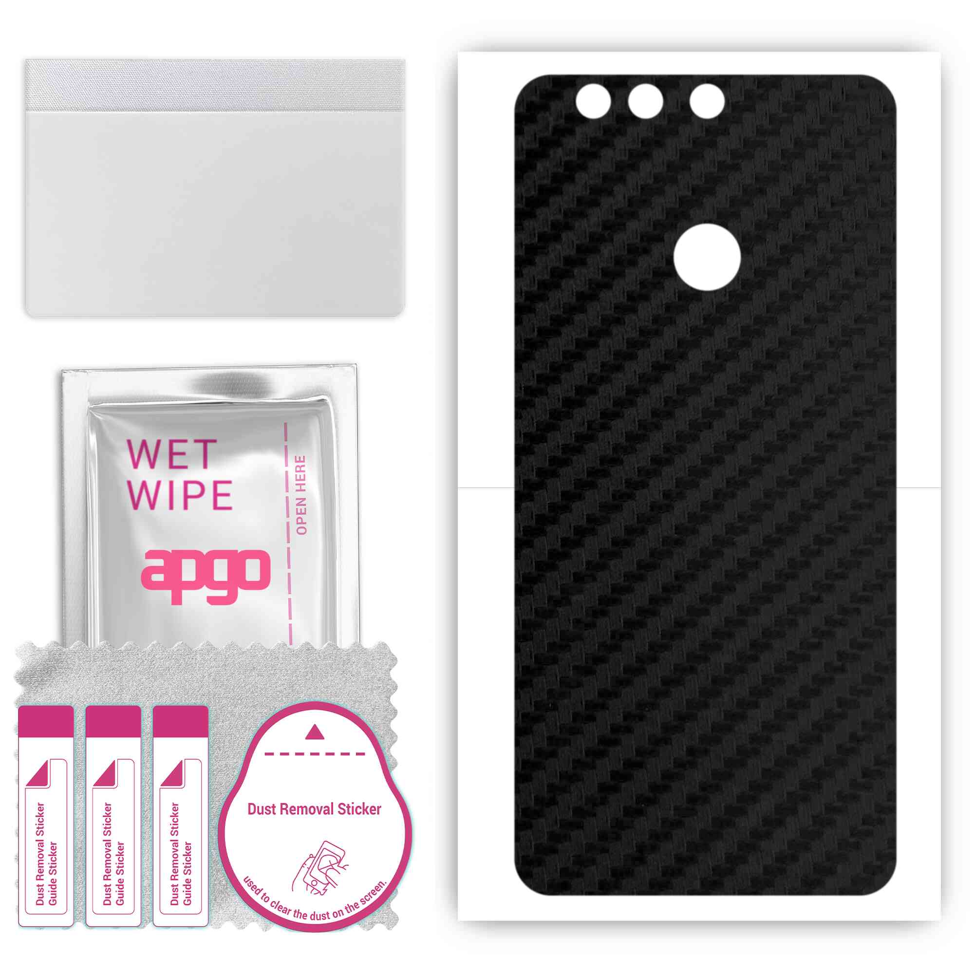 apgo Protective Skin Sticker for the back compatible with TP-Link Neffos N1, Wrap Film, Foil, Vinyl - Pattern Carbon Black
apgo Protective Skin Sticker for the back compatible with TP-Link Neffos N1, Wrap Film, Foil, Vinyl - Pattern Carbon Black