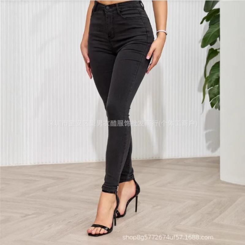 New jeans high waist washed slim fit and thin versatile tight buttocks pants women 28 чёрный
New jeans high waist washed slim fit and thin versatile tight buttocks pants women 28 чёрный