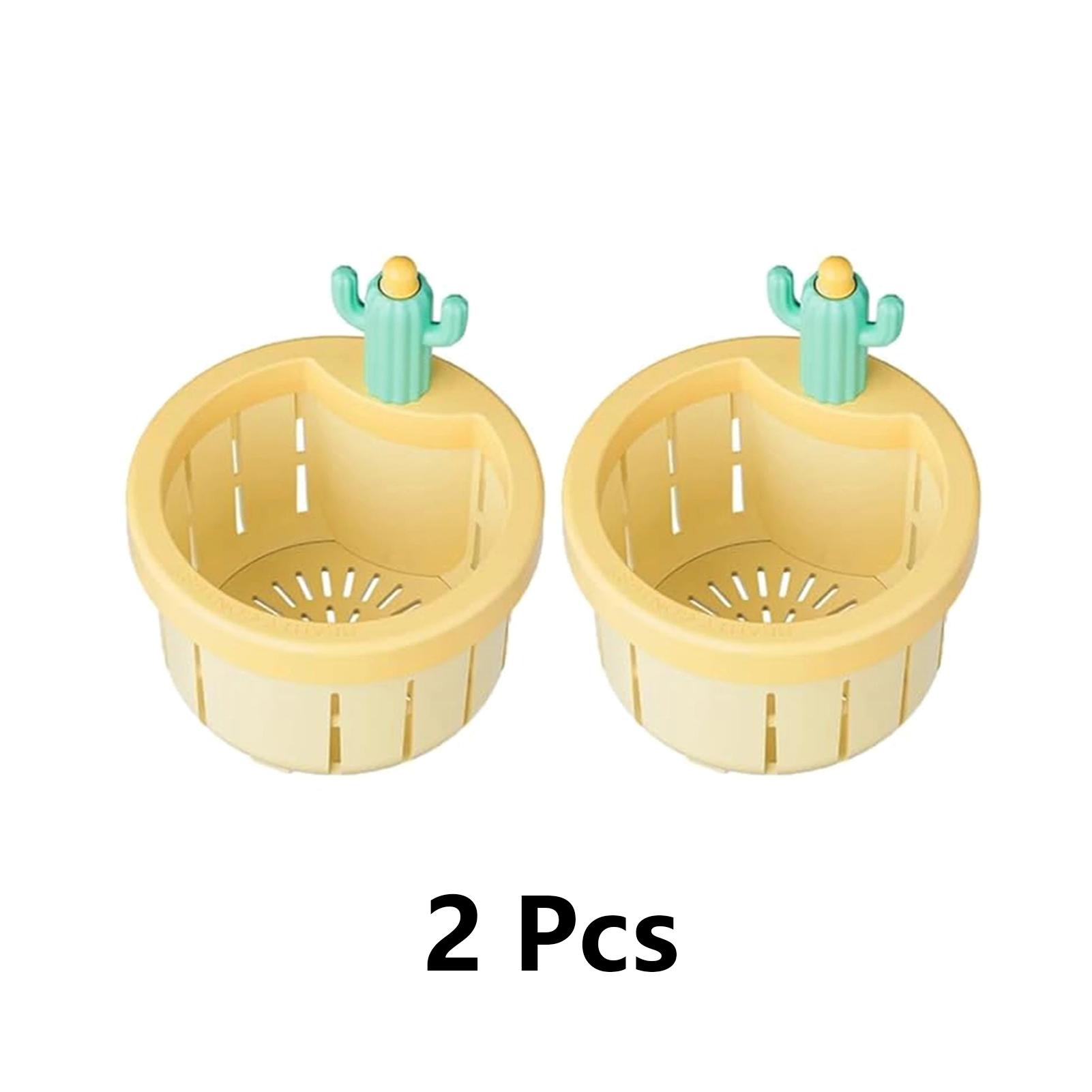 1/2 Pcs Cactus Shaped Kitchen Sink Drain Strainer Soft Filter Trap Food Slag Remover with Handy Handle Kitchen Accessory
1/2 Pcs Cactus Shaped Kitchen Sink Drain Strainer Soft Filter Trap Food Slag Remover with Handy Handle Kitchen Accessory