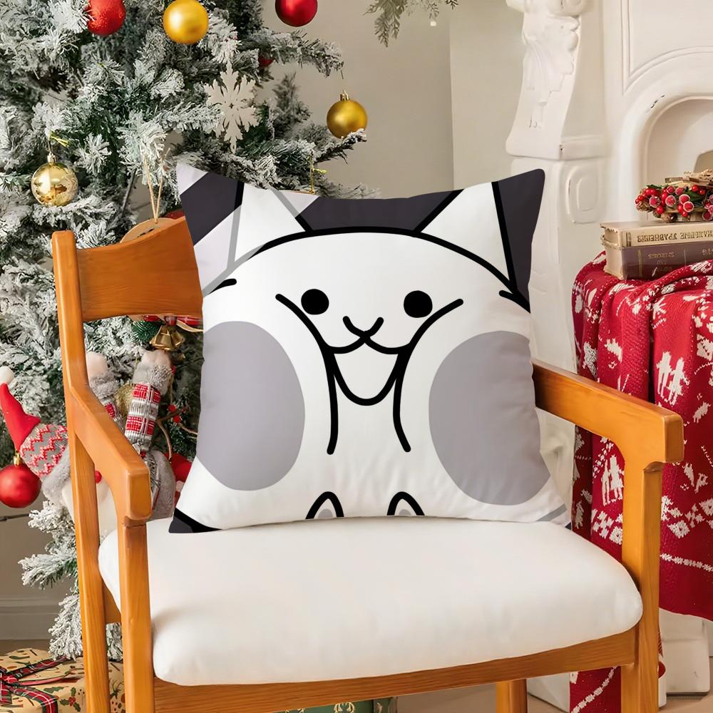 Cartoon Game The Battle CatsC Pillow Case Silky Short Plush with Invisible Zipper Dustproof Sofa Cushion Cover for Home Decor 30X30cm
Cartoon Game The Battle CatsC Pillow Case Silky Short Plush with Invisible Zipper Dustproof Sofa Cushion Cover for Home Decor 30X30cm
