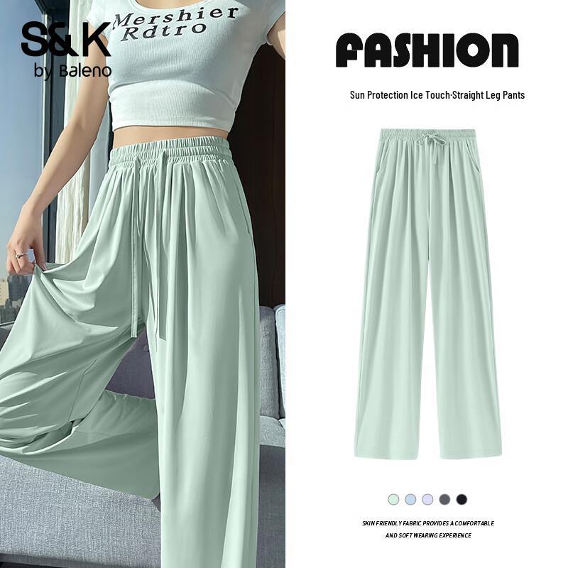 Baleno S&K Women s UPF50+ Ice Silk Straight-Leg Casual Pants XL
Baleno S&K Women s UPF50+ Ice Silk Straight-Leg Casual Pants XL