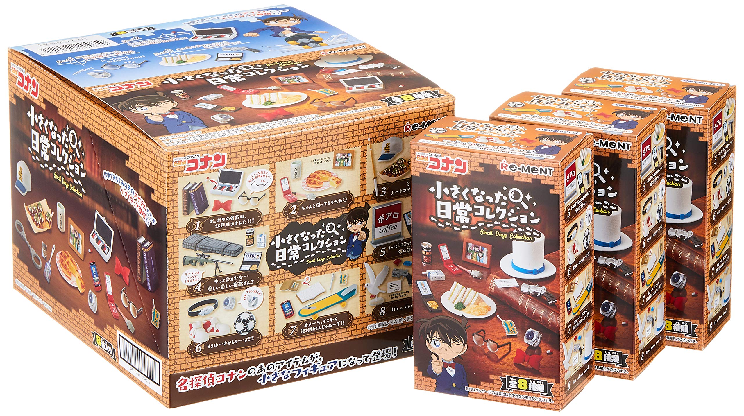 Detective Conan Smaller Everyday Collection BOX продукты 1BOX = 8 предметов, всего 8 типов
Detective Conan Smaller Everyday Collection BOX продукты 1BOX = 8 предметов, всего 8 типов