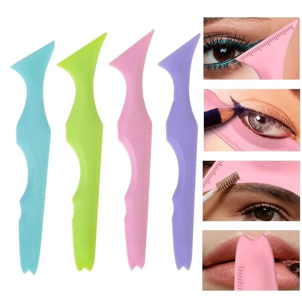 Silicone Eyeliner Ruler Eye Makeup Assist Eyeliner Stencil Portable Beauty Ruler Women Girls фіолетовий
Silicone Eyeliner Ruler Eye Makeup Assist Eyeliner Stencil Portable Beauty Ruler Women Girls фіолетовий