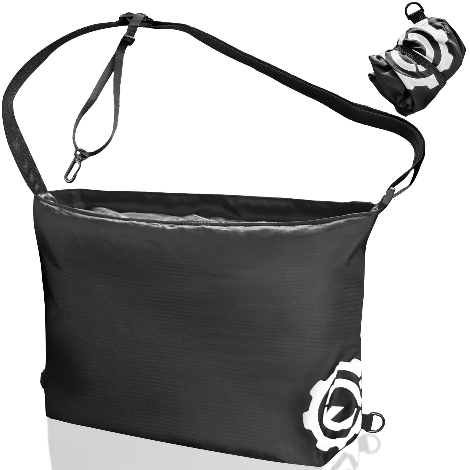 a nylon shoulder bag with a closure and cross straps that stay in Ideal for men and and other outdoor (Geartle) Sacoche, lightweight, lightweight, чорний
a nylon shoulder bag with a closure and cross straps that stay in Ideal for men and and other outdoor (Geartle) Sacoche, lightweight, lightweight, чорний