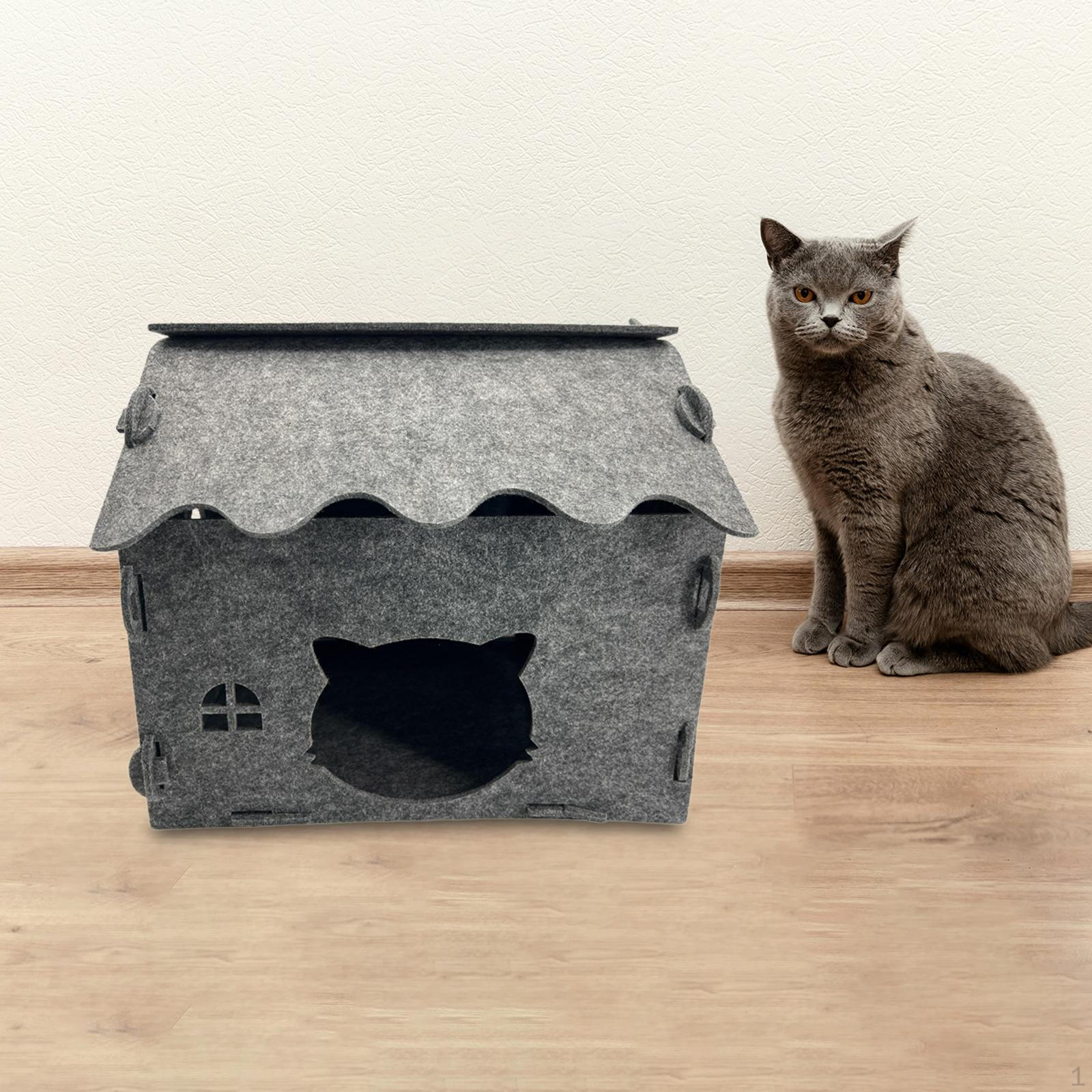 Pet Cat Nest House Bed Cave Self Warming Cozy Condo Shelter Hideout Cube for Poodle Hamster
Pet Cat Nest House Bed Cave Self Warming Cozy Condo Shelter Hideout Cube for Poodle Hamster