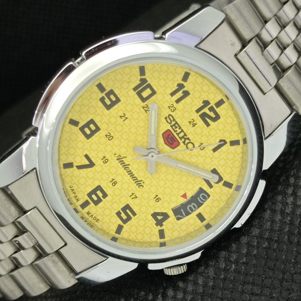 ВОССТАНОВЛЕННЫЕ ВИНТАЖНЫЕ МУЖСКИЕ ЧАСЫ SEIKO 5 AUTO 7005A JAPAN YELLOW WATCH 588a-a310198-2 SKU588a-a310198
ВОССТАНОВЛЕННЫЕ ВИНТАЖНЫЕ МУЖСКИЕ ЧАСЫ SEIKO 5 AUTO 7005A JAPAN YELLOW WATCH 588a-a310198-2 SKU588a-a310198
