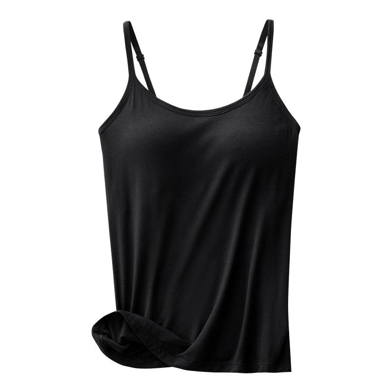 Модальная женская майка-топ большого размера с бюстгальтером M: 75-95 jin
Модальная женская майка-топ большого размера с бюстгальтером M: 75-95 jin