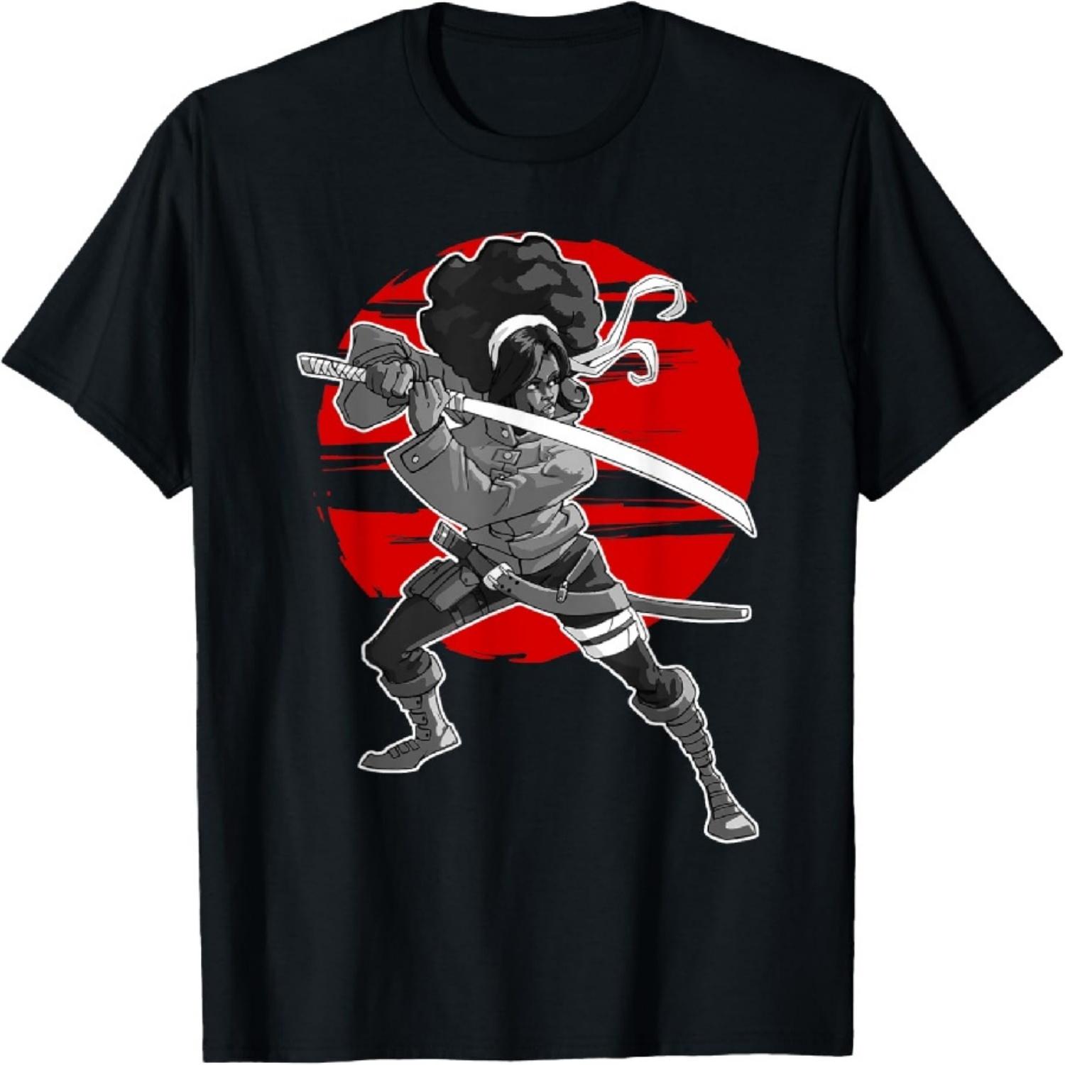 Afro Black Woman Samurai T-Shirt XXXXXL чорний
Afro Black Woman Samurai T-Shirt XXXXXL чорний