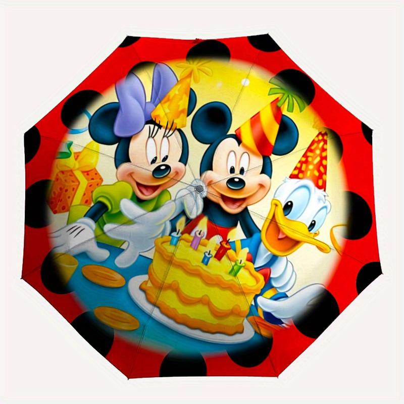 1pc Mickey Mouse Party Automatic Umbrella Durable Iron Frame & Plastic Handle, Sturdy Construction, Playful Design yy250822031
1pc Mickey Mouse Party Automatic Umbrella Durable Iron Frame & Plastic Handle, Sturdy Construction, Playful Design yy250822031