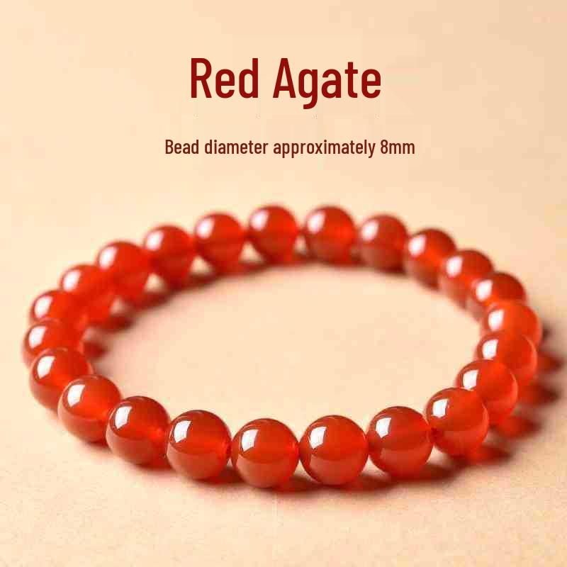 Изысканный браслет из натурального красного и зеленого агата для женщин - Универсальный и высококлассный дизайн
Изысканный браслет из натурального красного и зеленого агата для женщин - Универсальный и высококлассный дизайн
