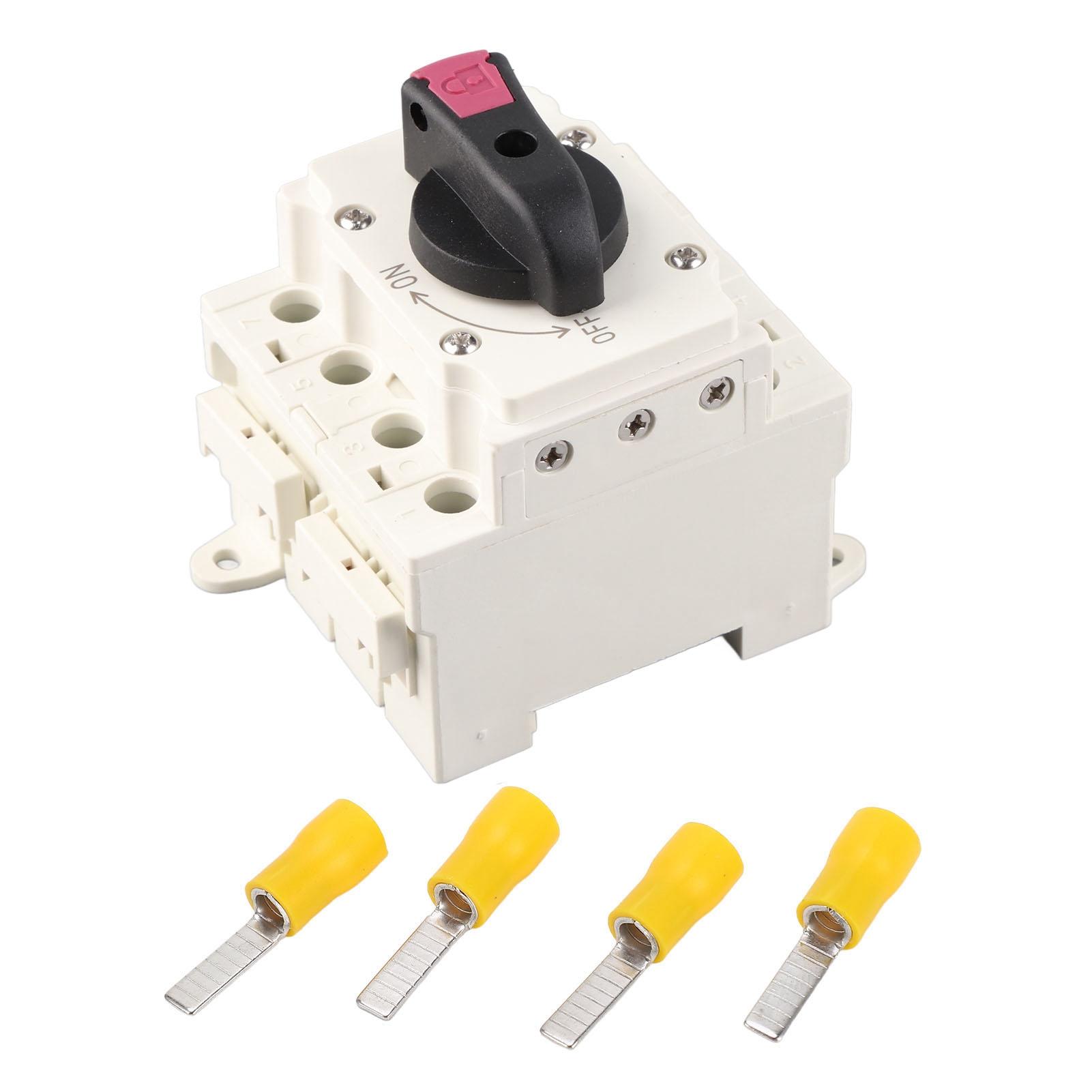 Solar Disconnect Switch 4P DC 1000V 32A PV Isolator Switch Waterproof Controller for Outdoor Solar DC Isolator Switch
Solar Disconnect Switch 4P DC 1000V 32A PV Isolator Switch Waterproof Controller for Outdoor Solar DC Isolator Switch