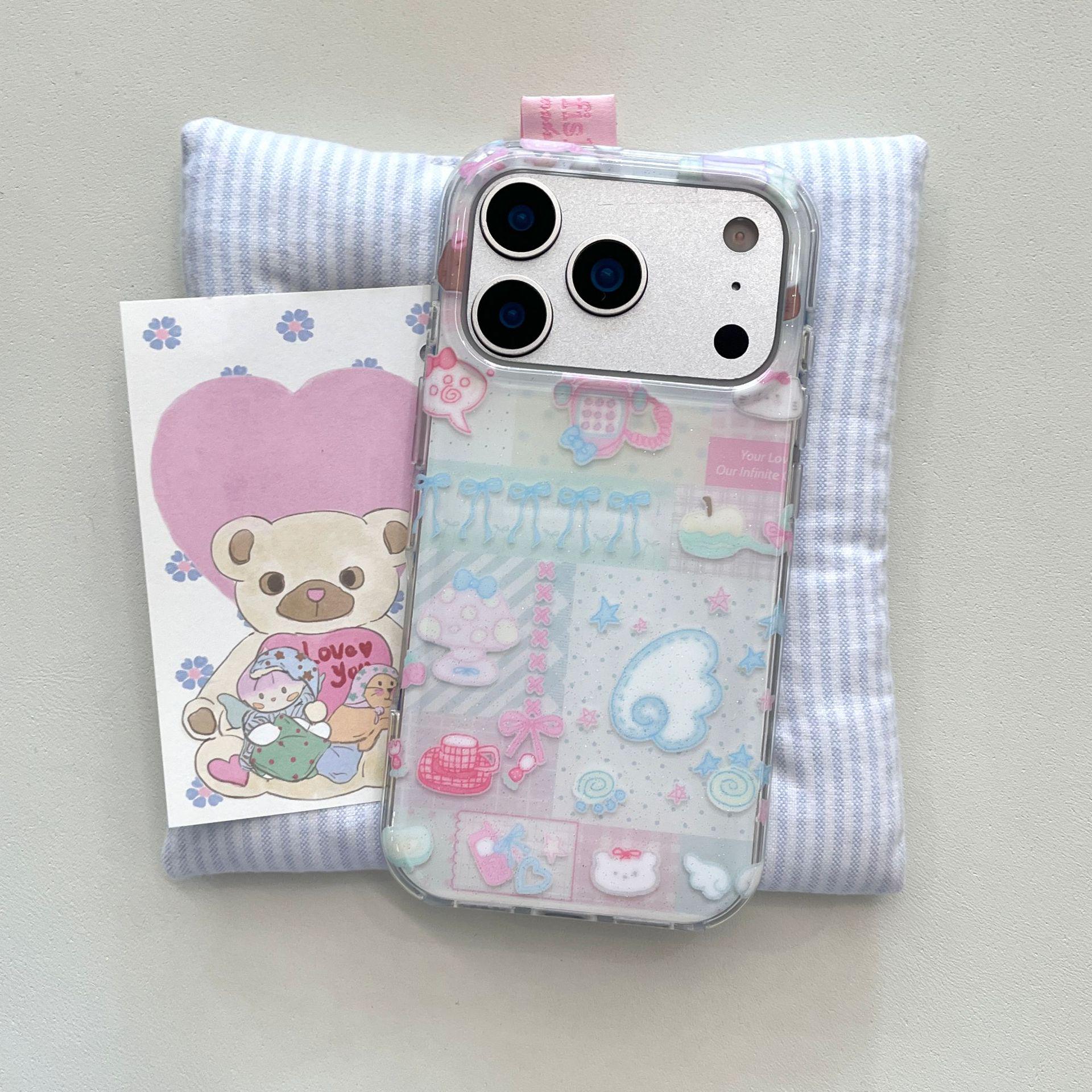 Glitter Heart Polka Dot Wings iPhone 16/15 Case with Chain - Compatible with iPhone 17 Pro Max iPhone 17 Pro
Glitter Heart Polka Dot Wings iPhone 16/15 Case with Chain - Compatible with iPhone 17 Pro Max iPhone 17 Pro
