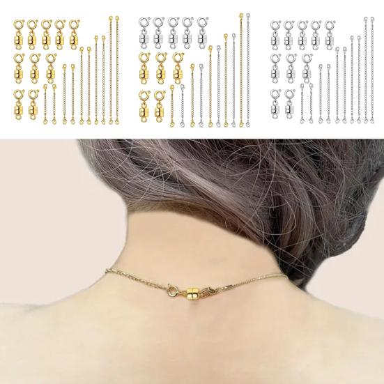 20 Pcs Magnetic Jewelry Clasps And Necklace Extenders Set Magnetic Necklace Clasp золотистый
20 Pcs Magnetic Jewelry Clasps And Necklace Extenders Set Magnetic Necklace Clasp золотистый