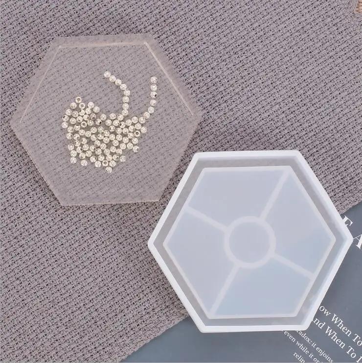 Round/square/hexagonal coaster silicone mold candy chocolate ice cream mold clay soap epoxy mold decoration tool Square
Round/square/hexagonal coaster silicone mold candy chocolate ice cream mold clay soap epoxy mold decoration tool Square