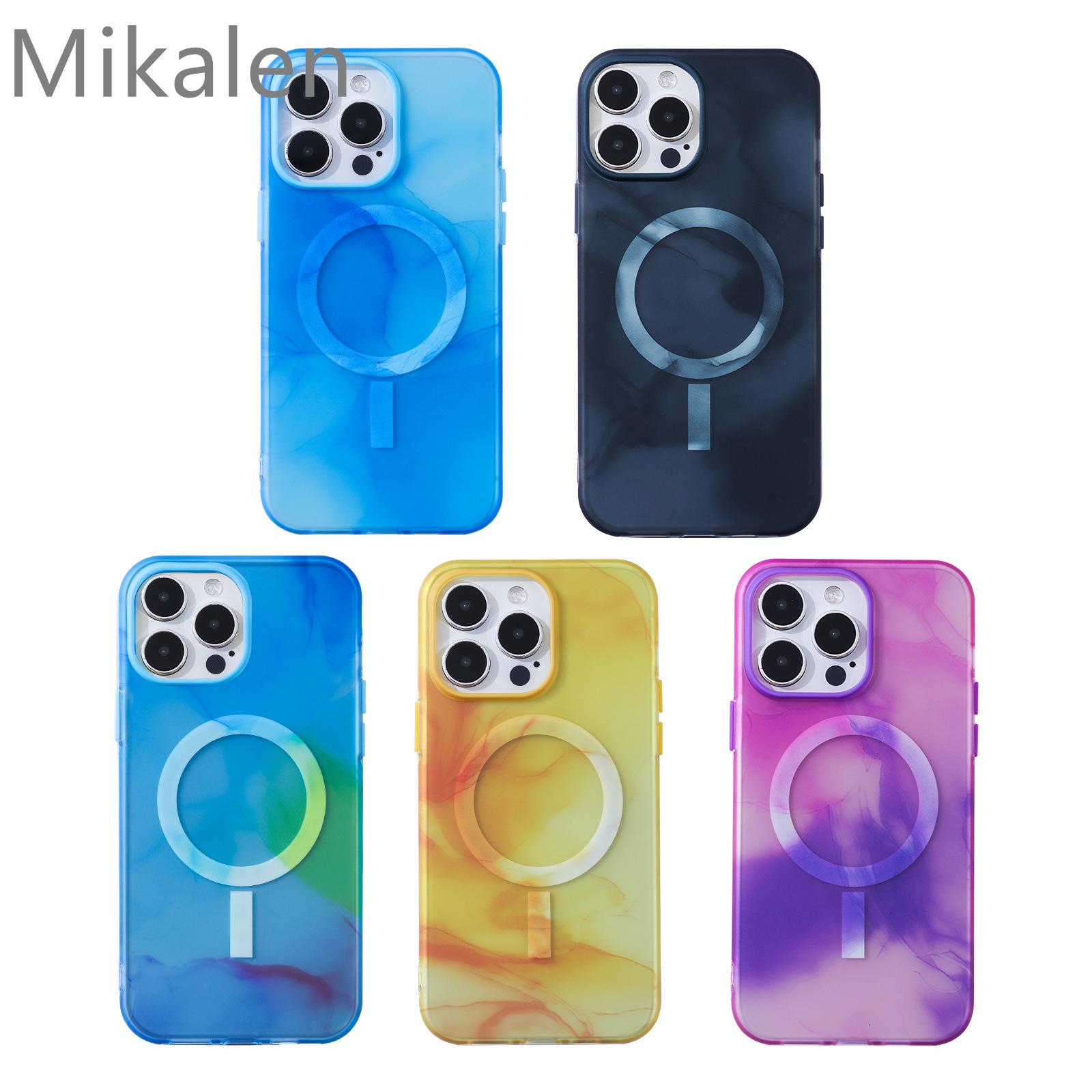 Совместимый чехол iPhone 14 Pro Max Watercolor Ink MagSafe Magnetic Frosted Case 13Promax
Совместимый чехол iPhone 14 Pro Max Watercolor Ink MagSafe Magnetic Frosted Case 13Promax