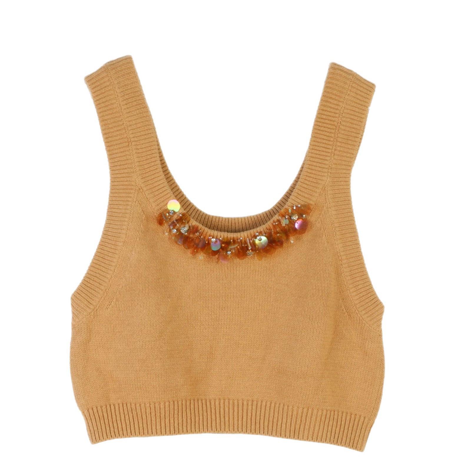 Women s Sexy Sequin Patchwork Knit Vest - Sleeveless Summer Top with Socialite Style Small
Women s Sexy Sequin Patchwork Knit Vest - Sleeveless Summer Top with Socialite Style Small