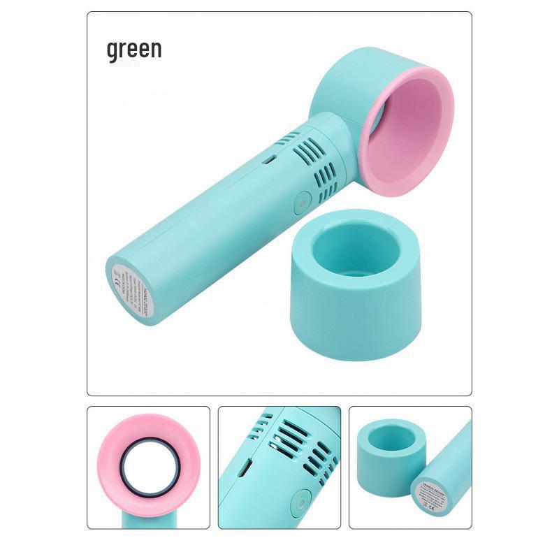 Portable USB Rechargeable Bladeless Desk & Handheld Fan зелений
Portable USB Rechargeable Bladeless Desk & Handheld Fan зелений