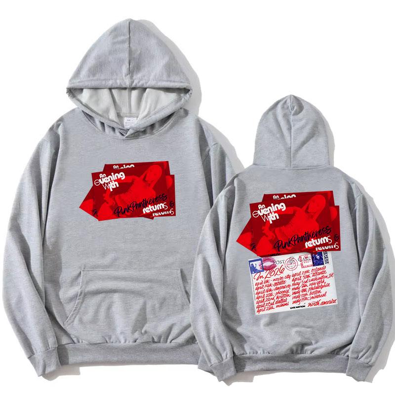 An Evening with PinkPantheress Tour Into Spring 2026 Hoodies Long Sleeve Casual Sweatshirts Streetwear Unisex Print Hoody L сірий
An Evening with PinkPantheress Tour Into Spring 2026 Hoodies Long Sleeve Casual Sweatshirts Streetwear Unisex Print Hoody L сірий