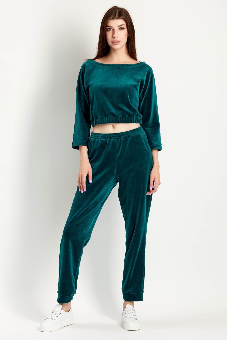 комплект: блуза та штани Anabel Arto (76531) 46(L) прозорий колір чорний 
комплект: блуза та штани Anabel Arto (76531) 46(L) прозорий колір чорний