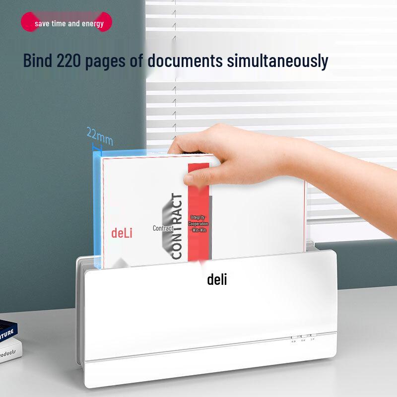 Deli Hot Melt Document Binding Machine CN plug (adapter included)
Deli Hot Melt Document Binding Machine CN plug (adapter included)