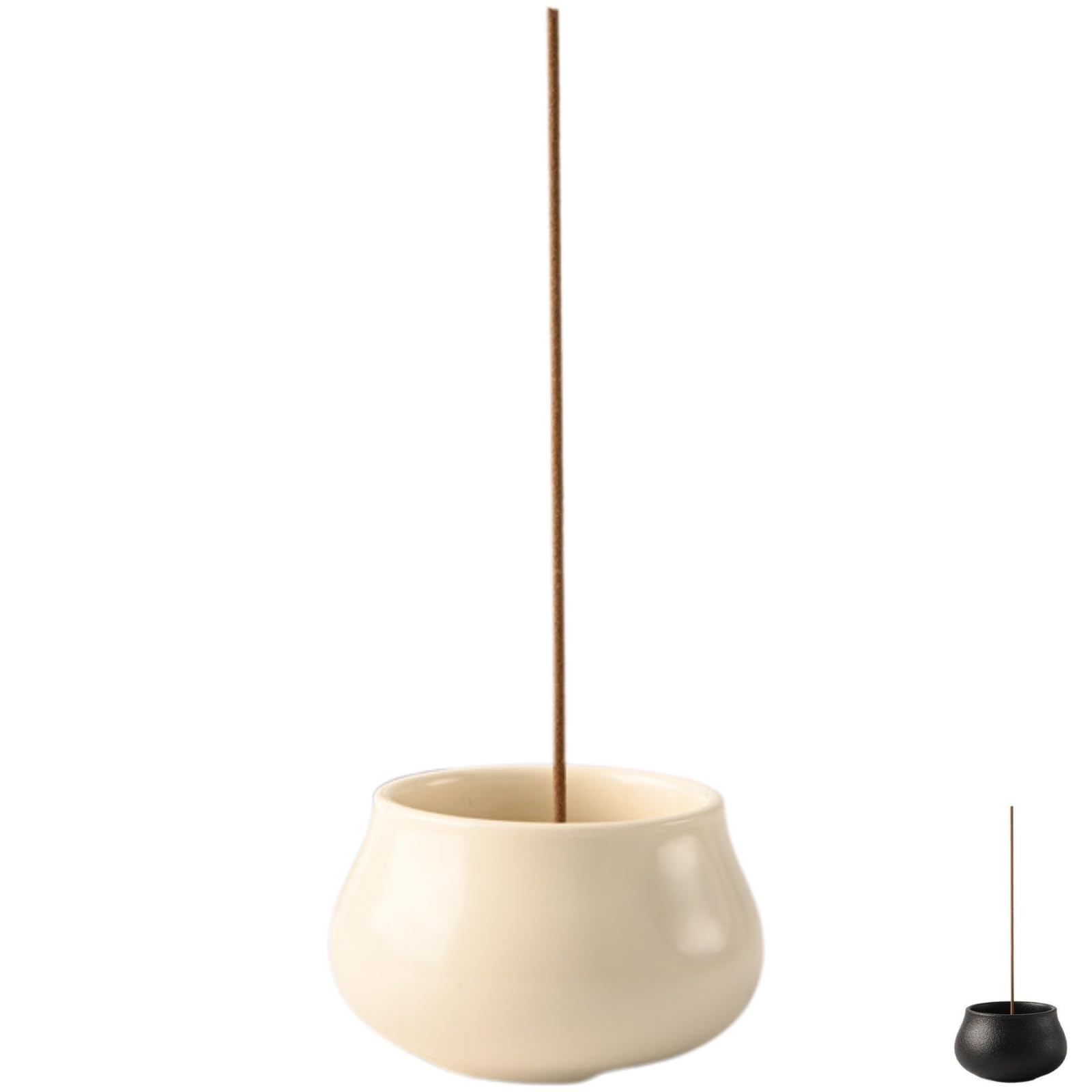 SakuraLovely8 Incense BurnerIncense Stick Holder, Mini Ceramic, Japanese Style (White)
SakuraLovely8 Incense BurnerIncense Stick Holder, Mini Ceramic, Japanese Style (White)