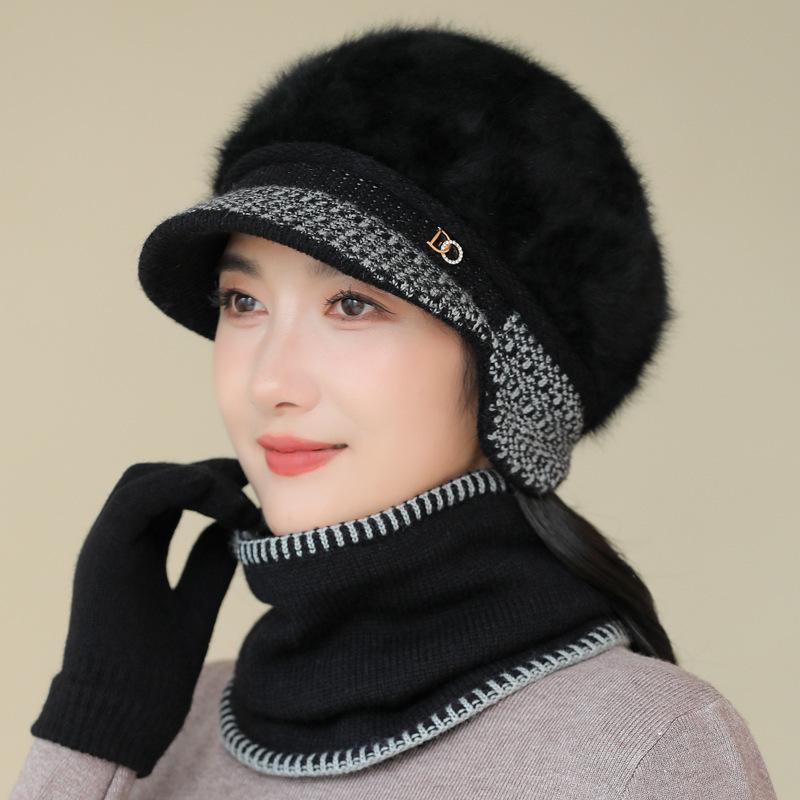 Autumn Winter Warm Windproof Hat Women Casual Rabbit Fur Blend Knitted Plush Fur Lined Cap
Autumn Winter Warm Windproof Hat Women Casual Rabbit Fur Blend Knitted Plush Fur Lined Cap