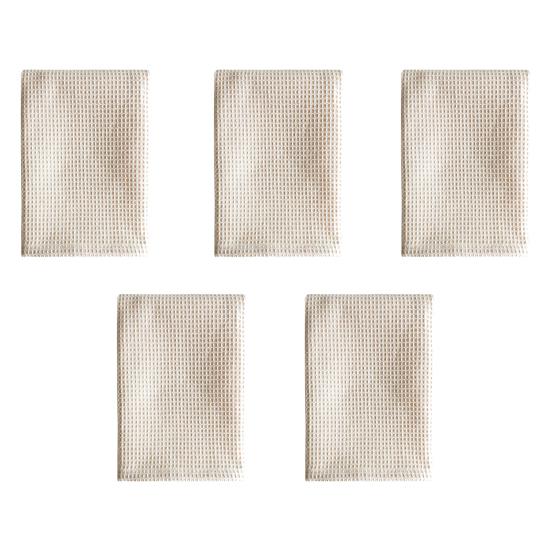 5Pcs Dishwashing Towels Pure Color Water Absorption Cotton Kitchen Clothes Stain Removing Dishcloths Kitchen 35*35cm бежевий
5Pcs Dishwashing Towels Pure Color Water Absorption Cotton Kitchen Clothes Stain Removing Dishcloths Kitchen 35*35cm бежевий
