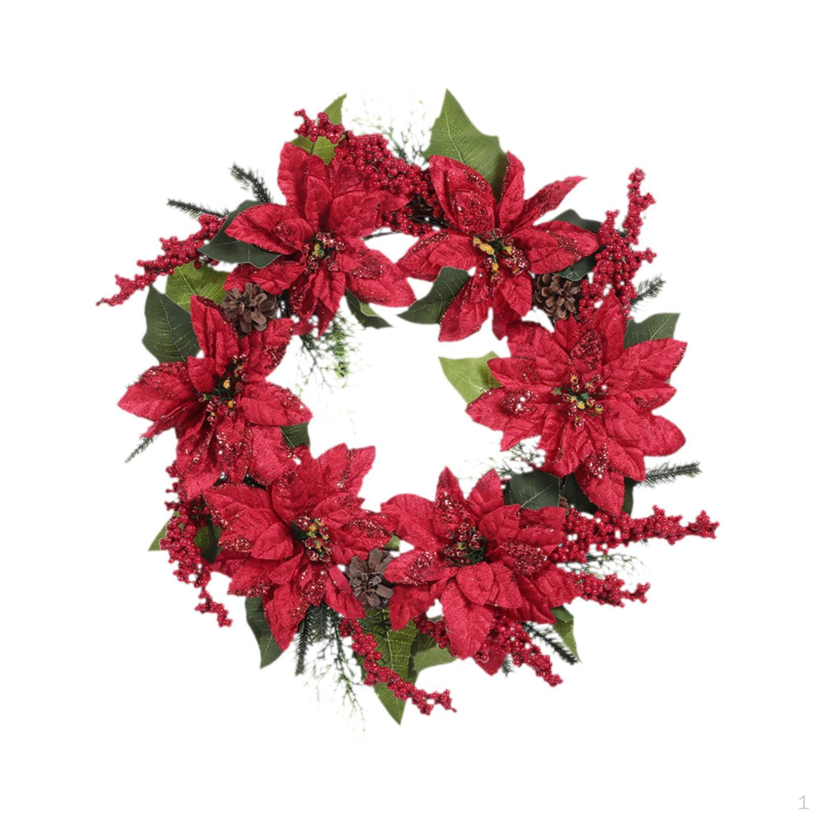 Christmas Wreath Front Door Indoor Outdoor Festival Anniversary Window Year Wedding Red
Christmas Wreath Front Door Indoor Outdoor Festival Anniversary Window Year Wedding Red