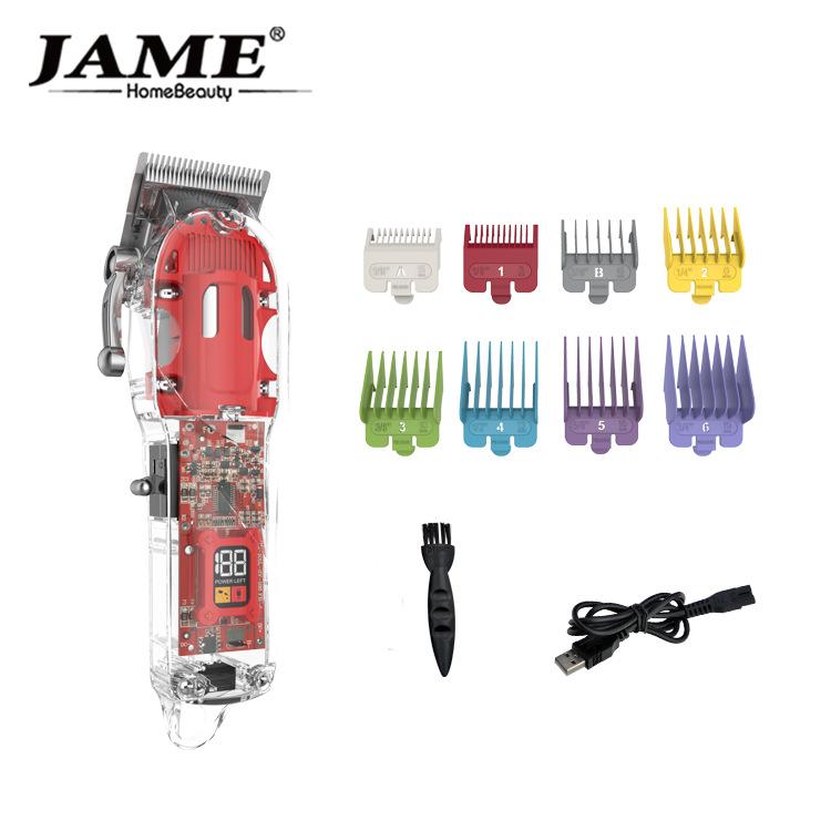 JM-200A hair clipper household rechargeable shaving electric hair clipper fully transparent electric hair clipper razor electric hair clipper artifact красный
JM-200A hair clipper household rechargeable shaving electric hair clipper fully transparent electric hair clipper razor electric hair clipper artifact красный