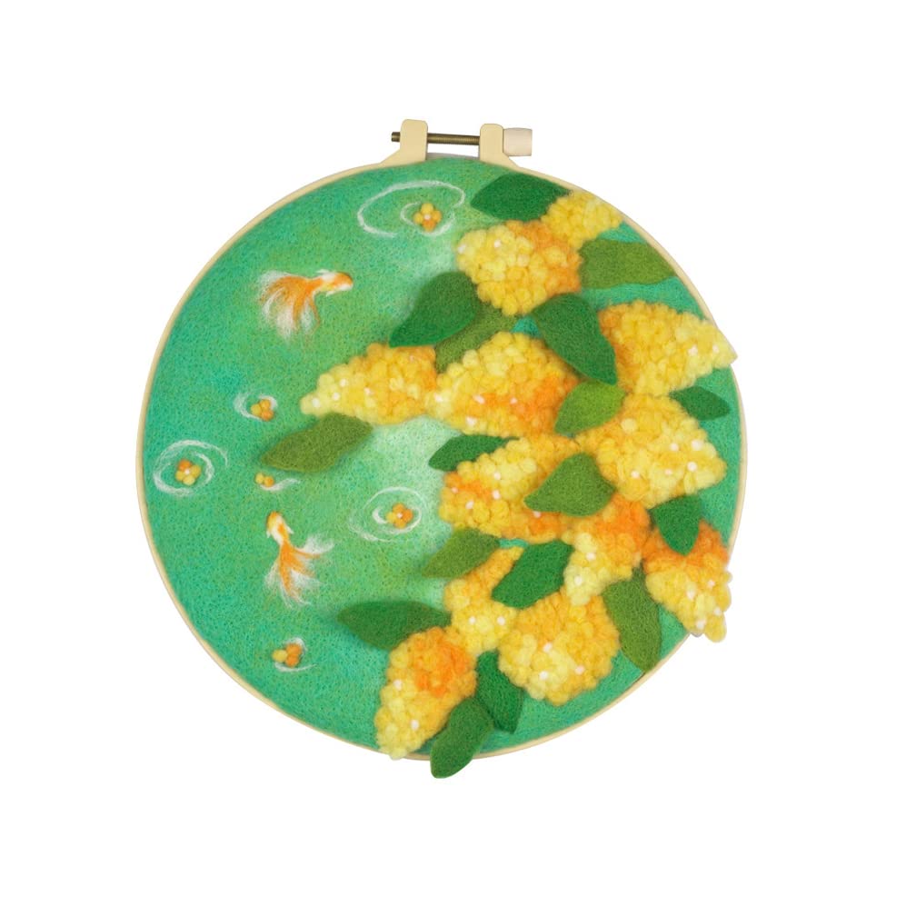 Neueins Wool Felting Kit with Felting Needles for Beginners, Cute DIY Crafts, Wool Embroidery for Frames, Flowers, Decorative Gifts
Neueins Wool Felting Kit with Felting Needles for Beginners, Cute DIY Crafts, Wool Embroidery for Frames, Flowers, Decorative Gifts