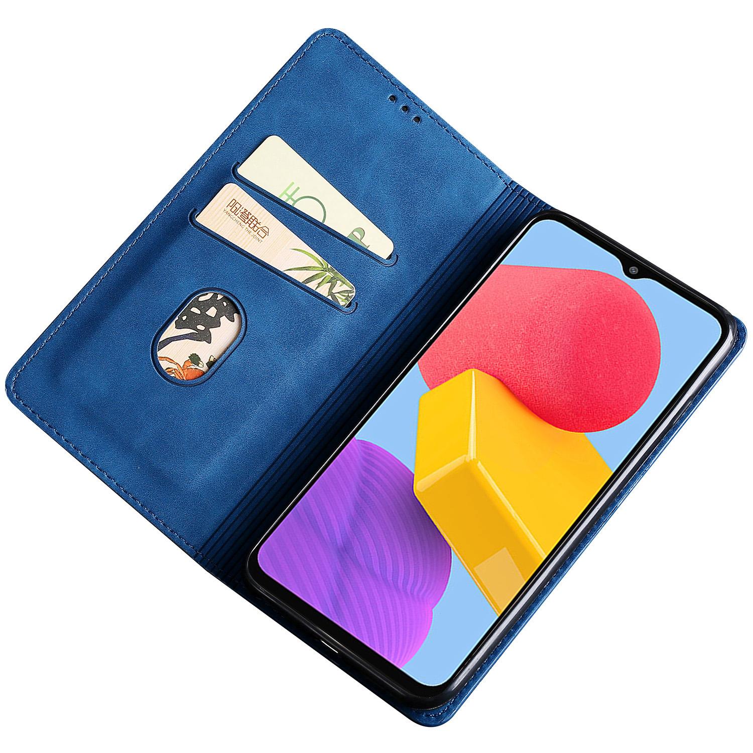 For Samsung Galaxy A15 5G/4G Case PU Leather Stand Mobile Phone Cover with Card Slots Blue
For Samsung Galaxy A15 5G/4G Case PU Leather Stand Mobile Phone Cover with Card Slots Blue