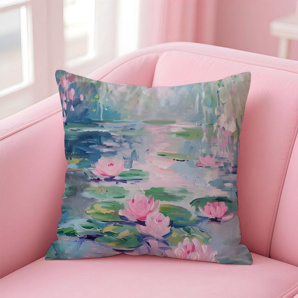 MMonets Garden Cushion Cover Pillow Case Soft Friendly Fabric Concealed Zipper 30X30cm
MMonets Garden Cushion Cover Pillow Case Soft Friendly Fabric Concealed Zipper 30X30cm
