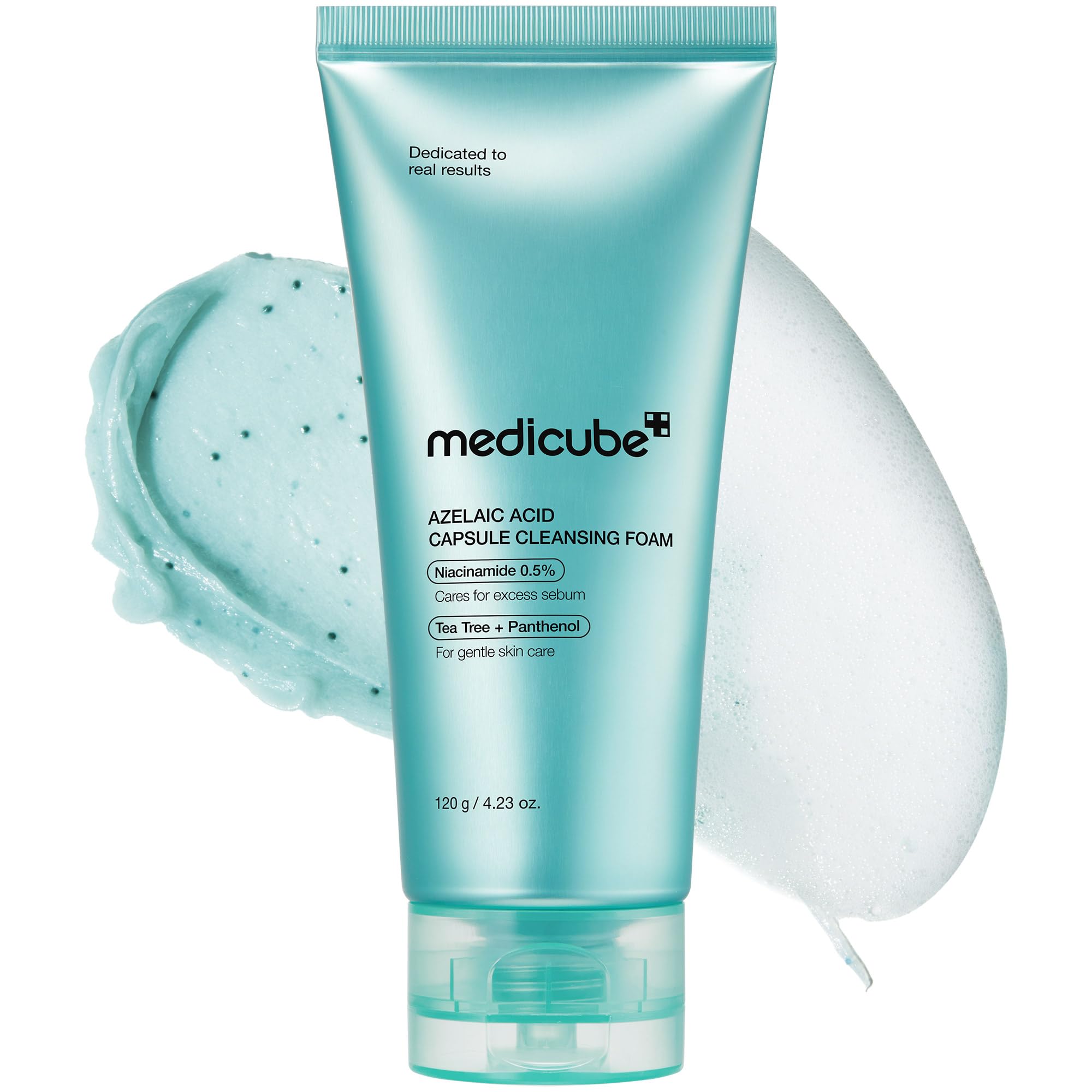Medicube Azelaic Acid Capsule Cleansing Foam: Facial cleanser for firmness and radiance. Gentle on the skin. Removes excess sebum. Suitable for
Medicube Azelaic Acid Capsule Cleansing Foam: Facial cleanser for firmness and radiance. Gentle on the skin. Removes excess sebum. Suitable for