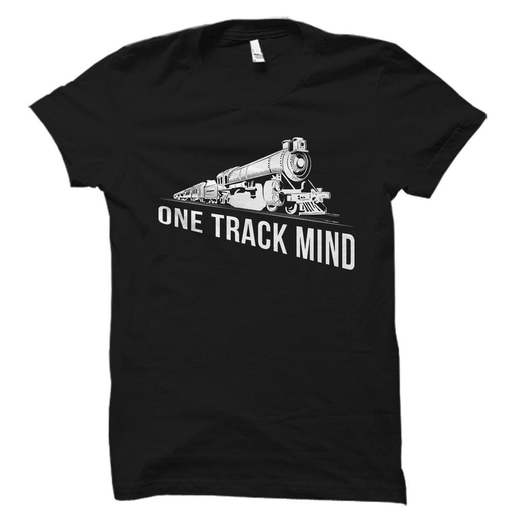 One Track Mind Shirt. Train Shirt. Train Gift. Train T-Shirt. Locomot Unisex Tee L
One Track Mind Shirt. Train Shirt. Train Gift. Train T-Shirt. Locomot Unisex Tee L
