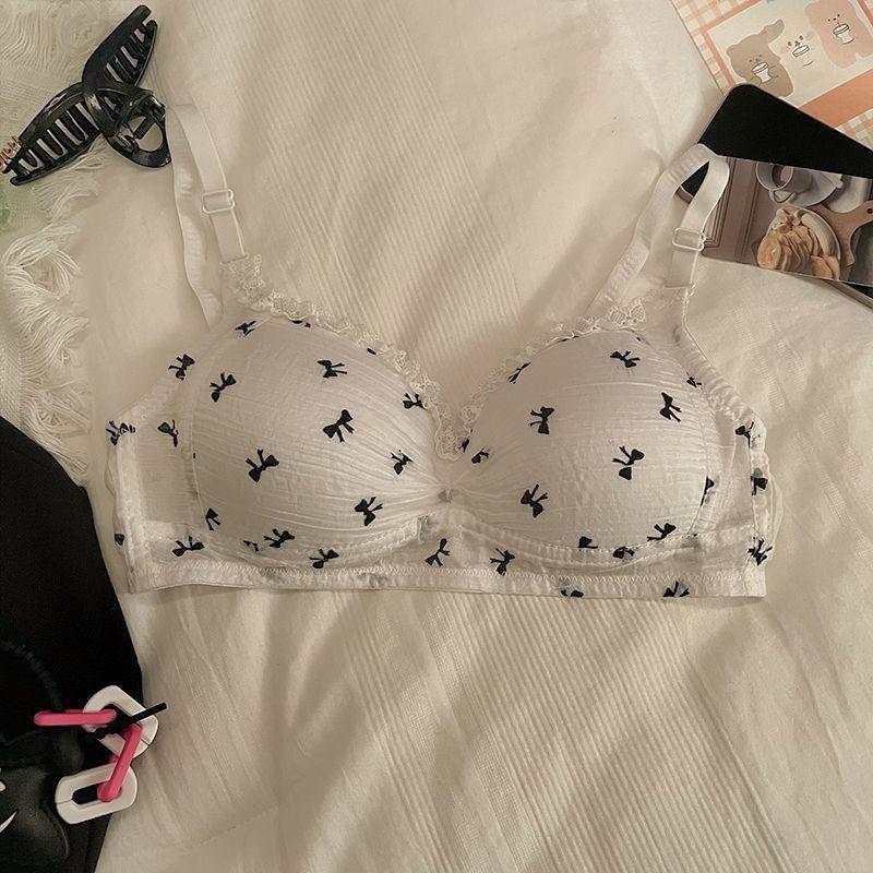 Black White Bras For Girls Cute Bras Dot Floral Simple Small Bras 32/70AB білий
Black White Bras For Girls Cute Bras Dot Floral Simple Small Bras 32/70AB білий