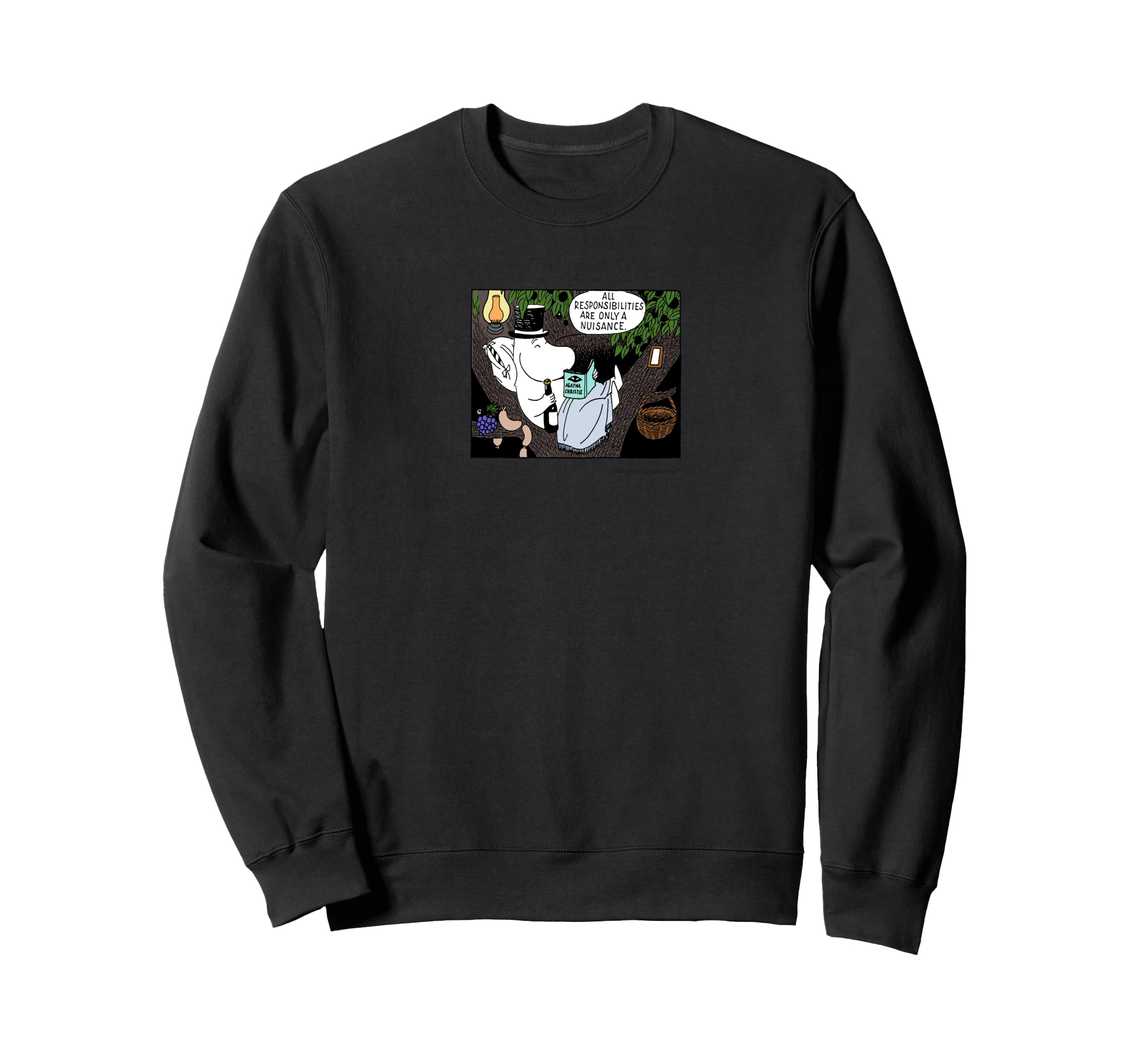 Moominpappa s Free Time in the Hideout Sweatshirt
Moominpappa s Free Time in the Hideout Sweatshirt