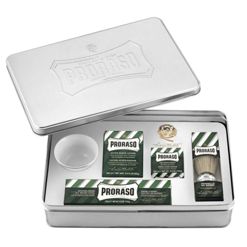 Proraso Complete Box Refresh Shave Бритвенный набор 1 шт. Proraso Complete Box Refresh Металлический ящик, 1 шт.
Proraso Complete Box Refresh Shave Бритвенный набор 1 шт. Proraso Complete Box Refresh Металлический ящик, 1 шт.