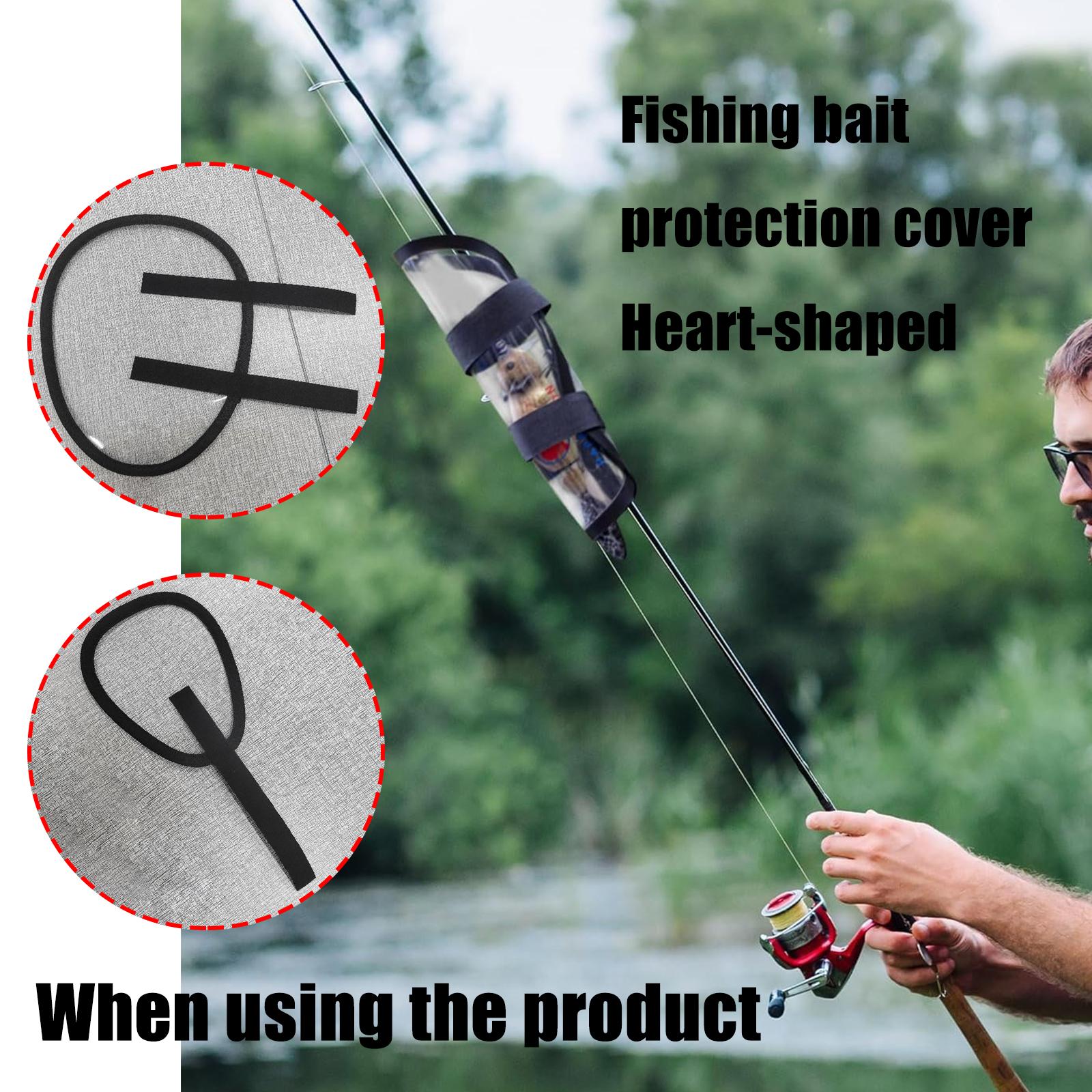 Fishing Bait Wraps Keep Fishermen Fishing Safe for Rod Fishing Hook Cover Guard Clear PVC Lure Wrap Bait Lures Glove S
Fishing Bait Wraps Keep Fishermen Fishing Safe for Rod Fishing Hook Cover Guard Clear PVC Lure Wrap Bait Lures Glove S